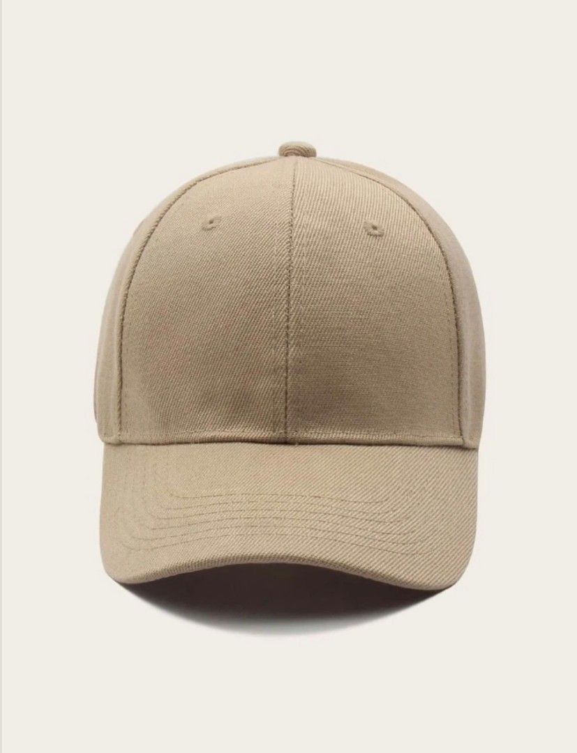 Plain khaki cap hotsell