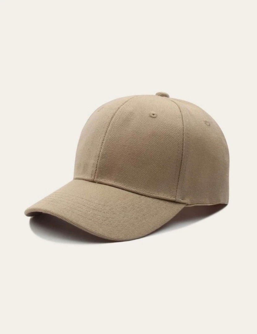 Plain discount khaki hat