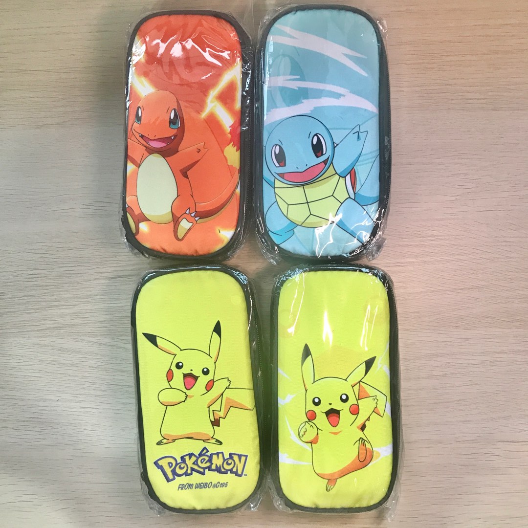 Pokemon Pencil Case, Hobbies & Toys, Stationery & Craft, Stationery