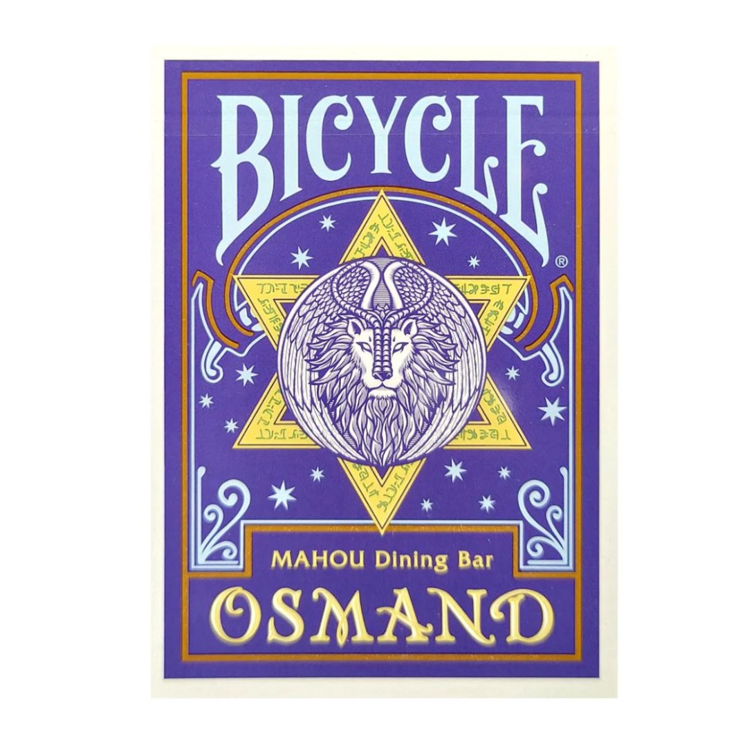 Poker Cards - Bicycle Osmand V1 Blue Playing Cards, USPCC 2014