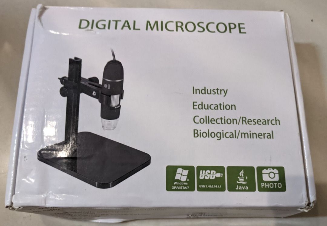 LCD Digital Microscope, 7 Inch IPS Display, 1080P, 50x-2000X Magnification Biological Microscope, With Dual Lenses, 11 Adjustable LED Lights, 12MP - View #5