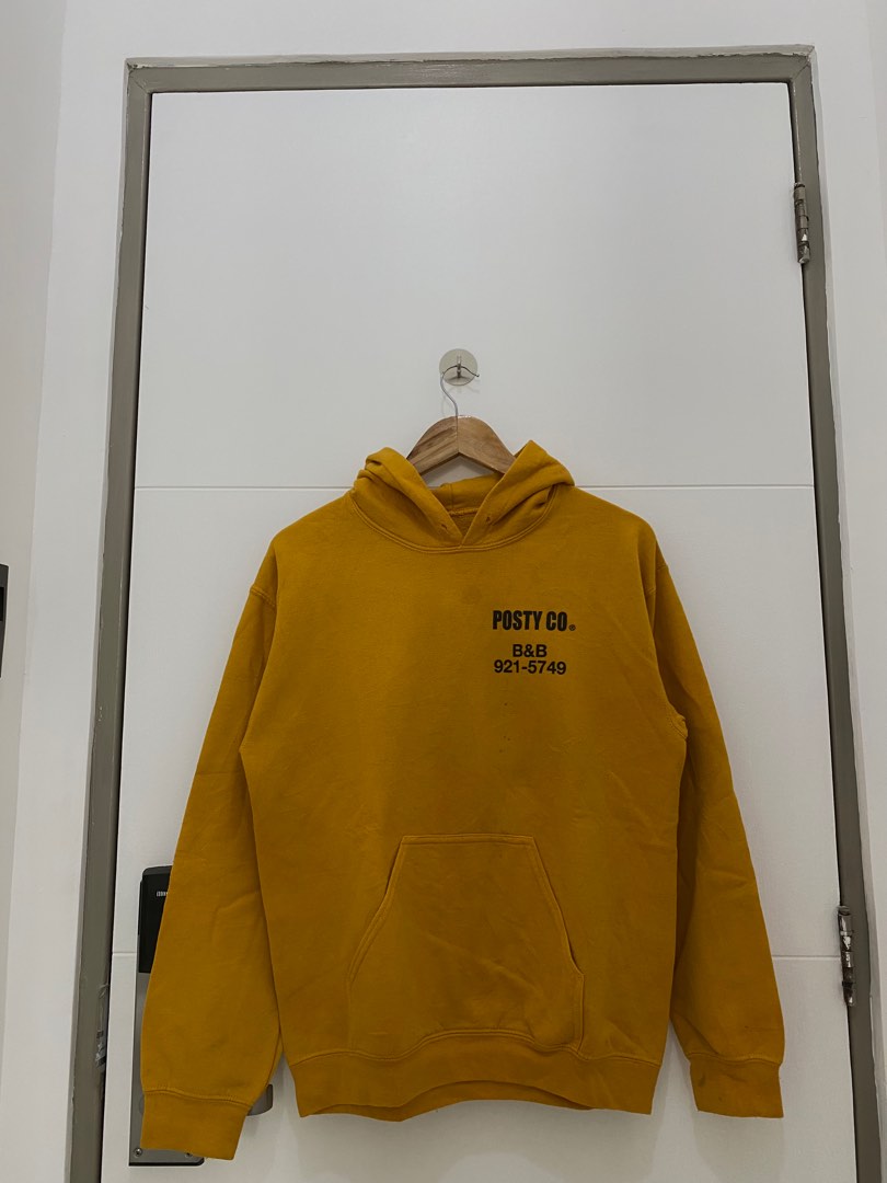 Yellow post malone hoodie outlet