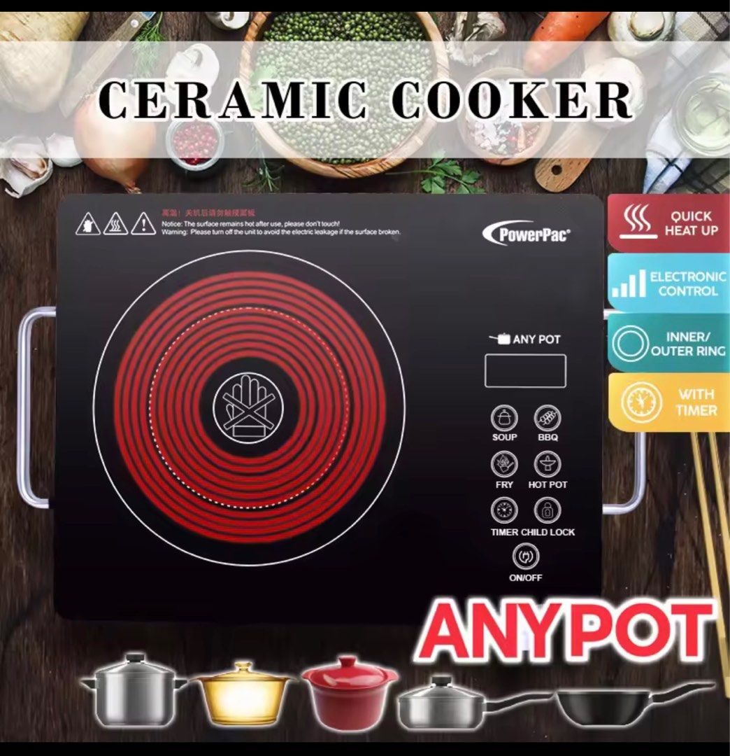 Infrared Induction Cooker, Furniture & Home Living, Kitchenware