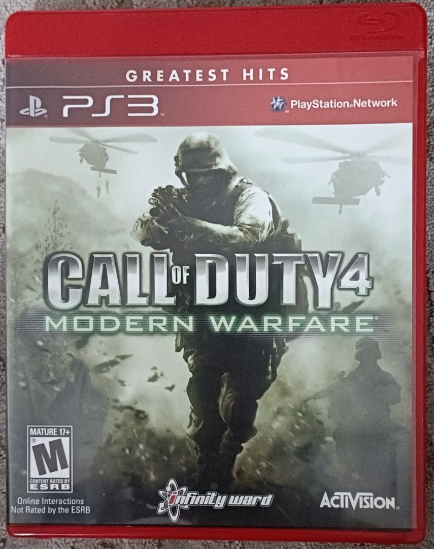 Call of duty modern warfare 1 shop ps3