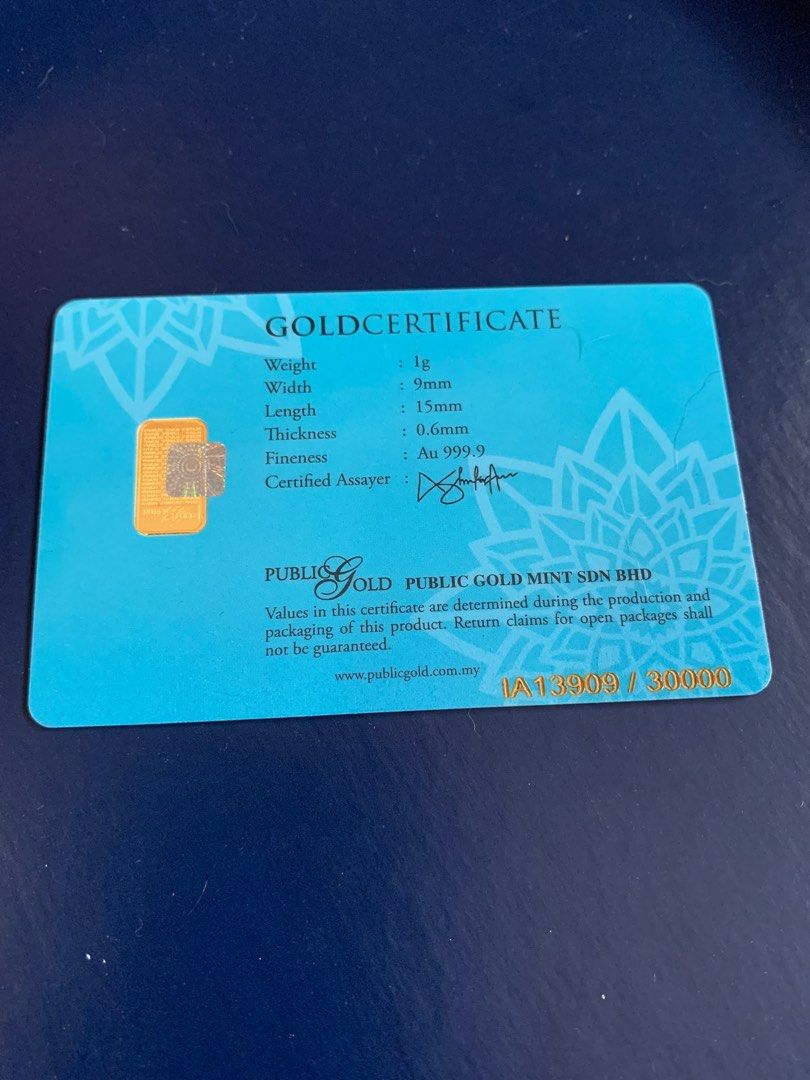 Public Gold Muharram 1443, Hobbies & Toys, Collectibles & Memorabilia