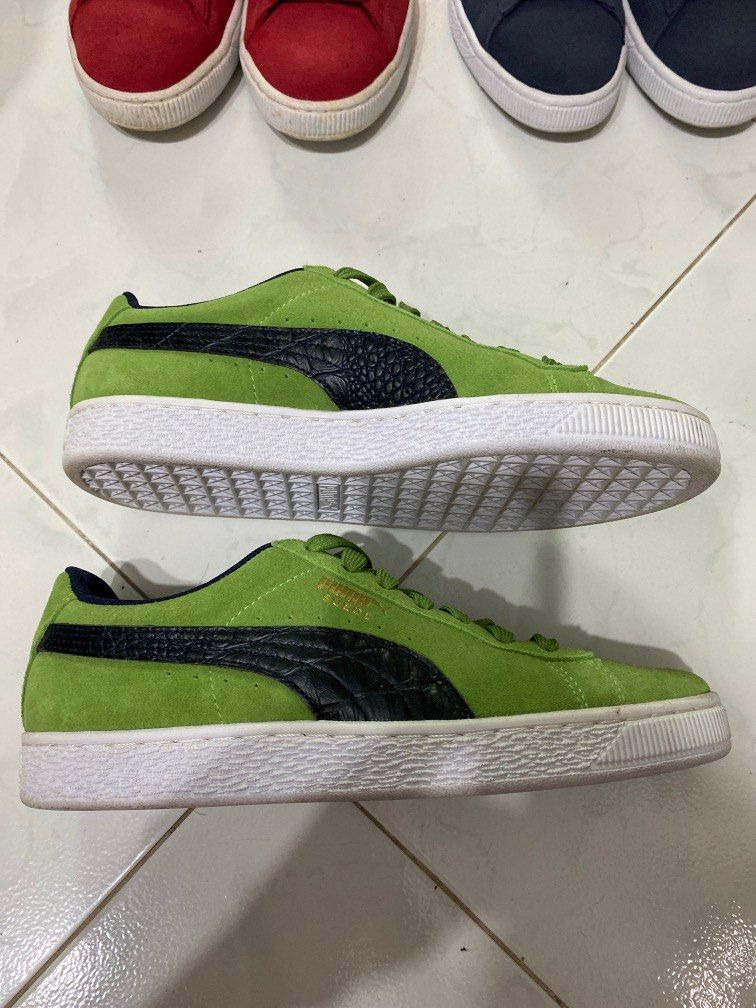 Puma suede 2024 bboy green