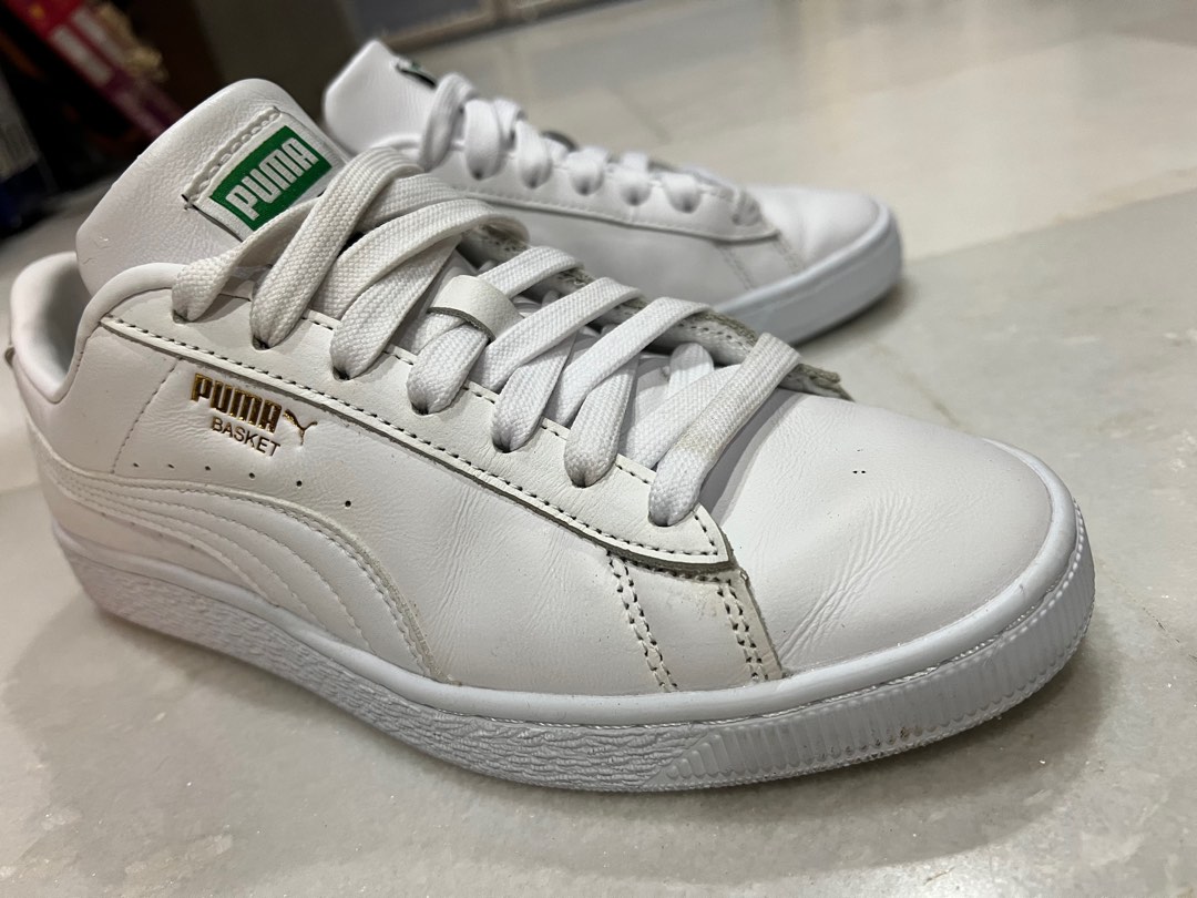 Puma shoes hotsell white sneakers