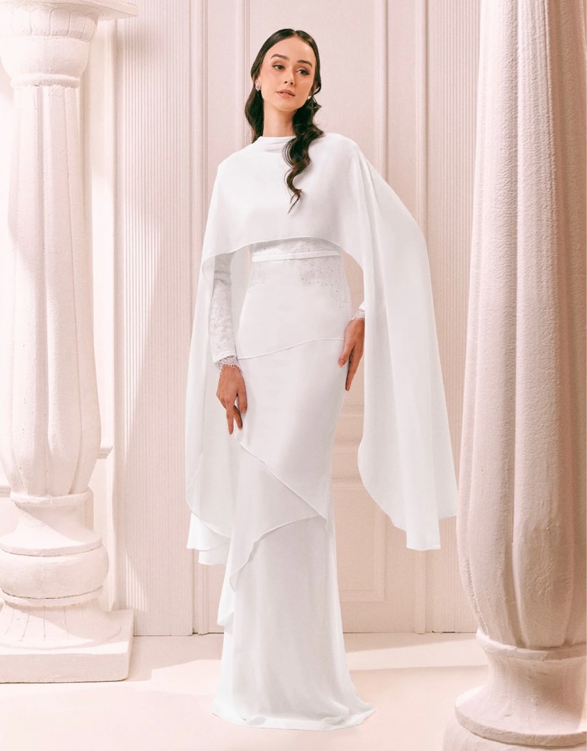 Qiszar Bride Series Off White, Women's Fashion, Dresses & Sets, Dresses ...