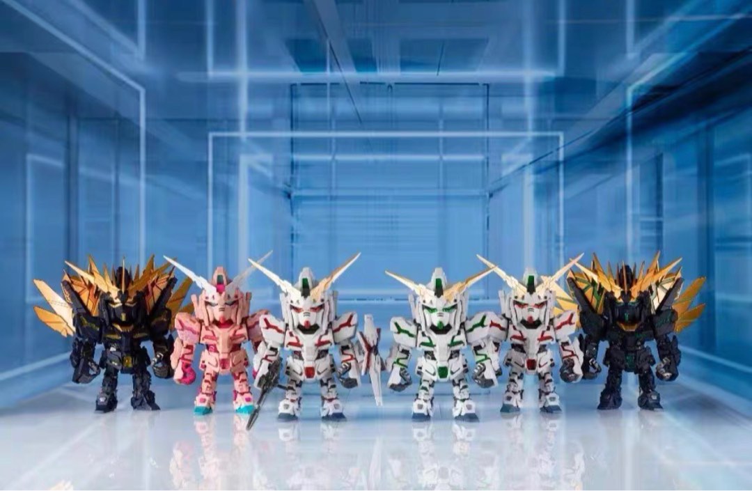 全套QMSV mini Unicorn Gundam 獨角獸高達盲盒, 興趣及遊戲