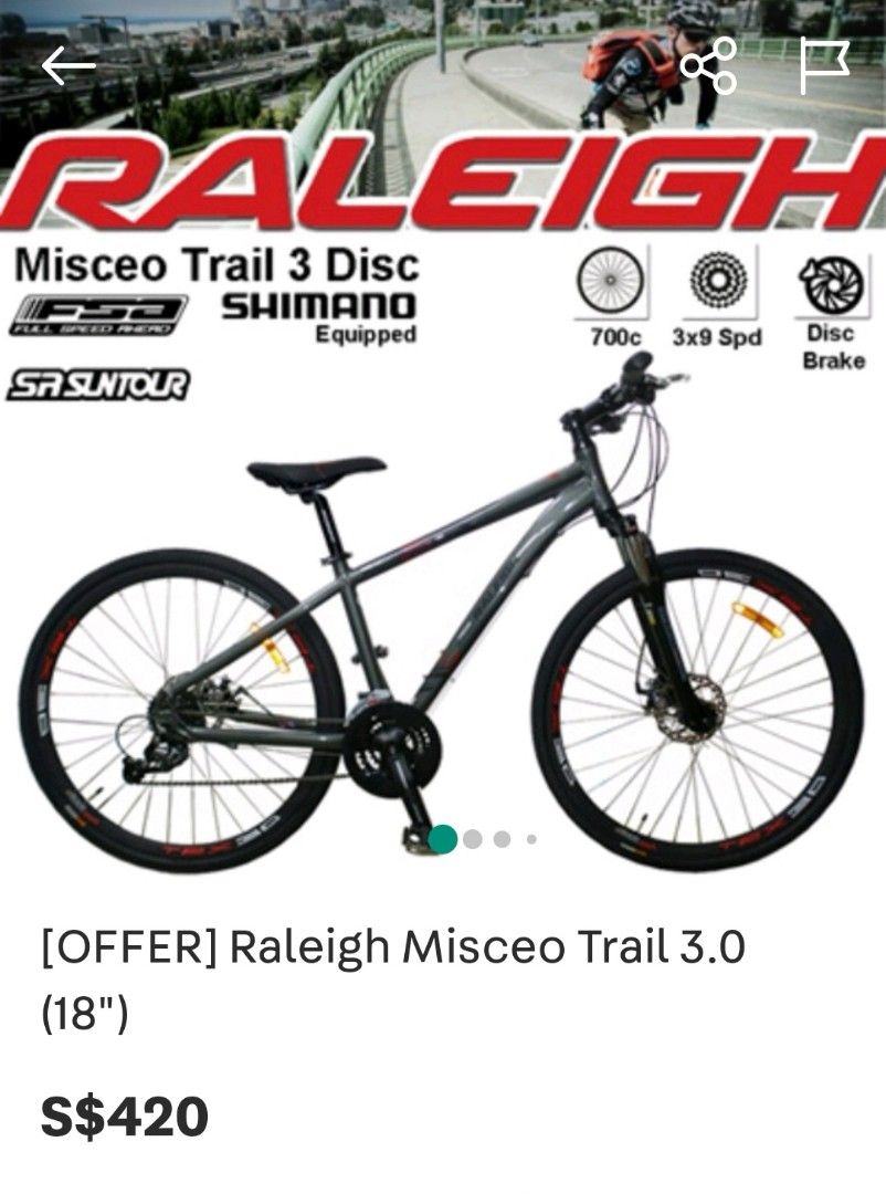 Raleigh misceo 2.0 clearance price