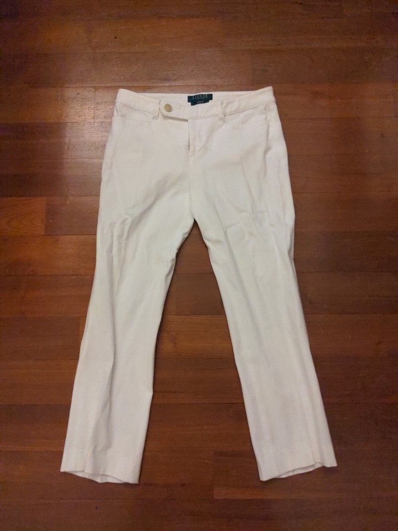 Ralph lauren sales white pants