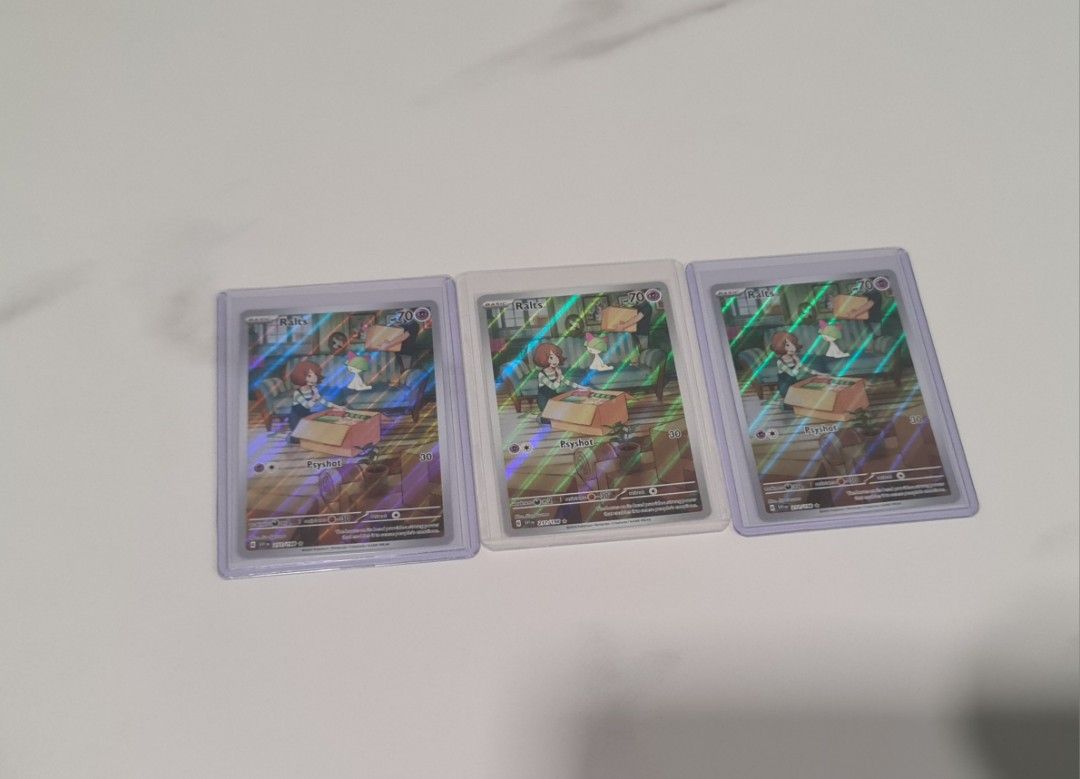 Ralts SV Pokemon, Hobbies & Toys, Memorabilia & Collectibles, Vintage ...