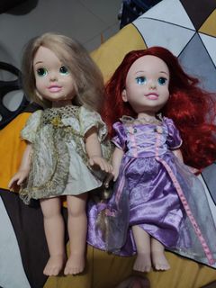 Rapunzel and ariel animator doll.