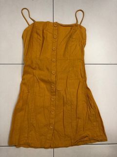 [Raya Sale] Light orange cute summer dress