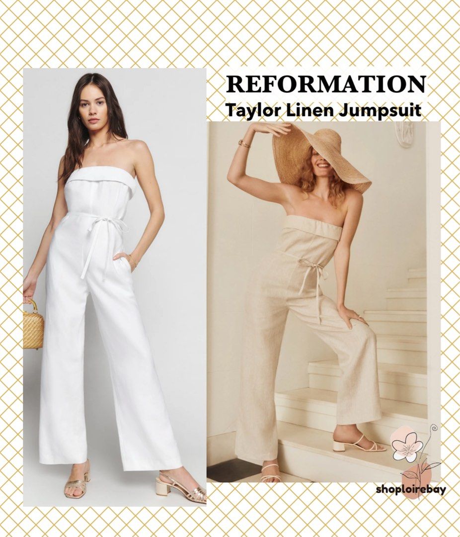 Reformation best sale camille jumpsuit