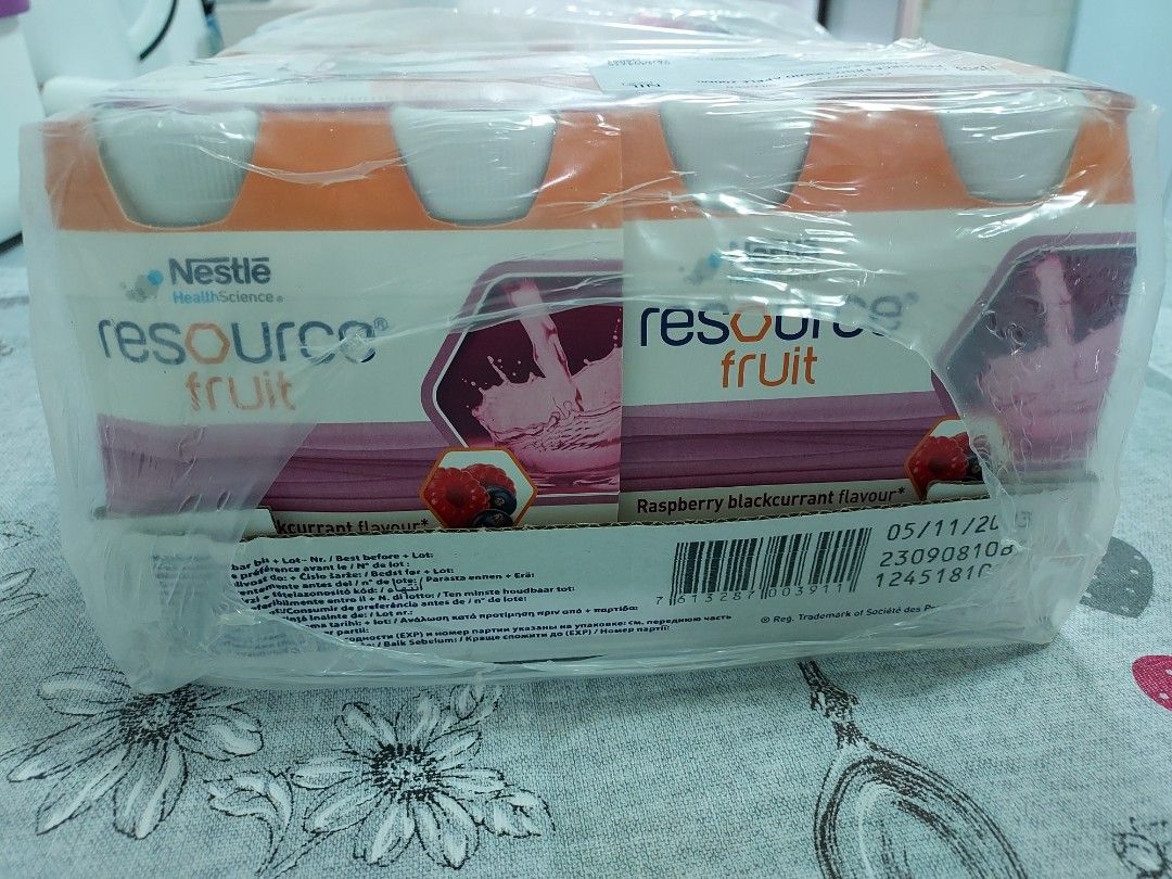 Resource Fruit Raspberry Resource fruit drink ( Apple & Raspberry), Health & Nutrition, Health ...