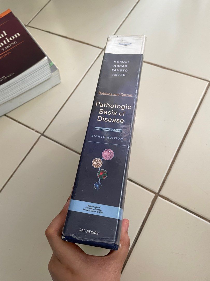 Robbins and cotran pathologic basis of disease eighth edition on carousell