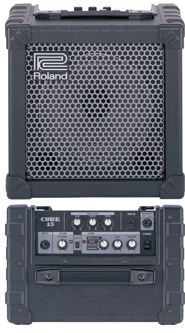 Roland Cube15 Guitar Amplifier, 音響器材, Soundbar、揚聲器、藍牙喇叭、耳擴 Carousell