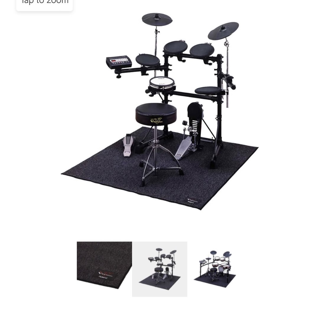 Roland V Drum Mat TMD10 M size, Hobbies & Toys, Music & Media, Music