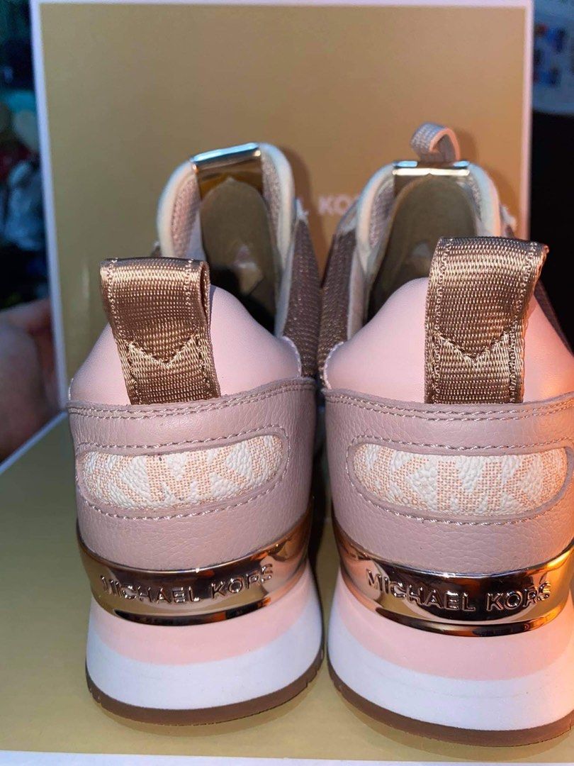 Mk rose gold shoes hotsell