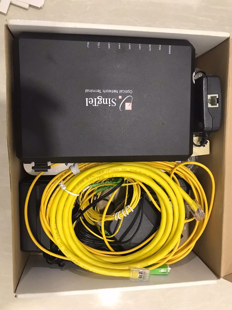 Alcatel Lucent Router - Singtel Wifi Optical Network Terminal ...