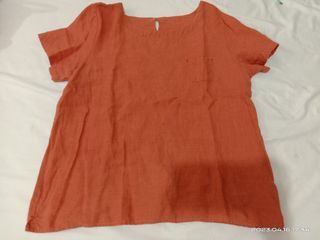 Rust blouse