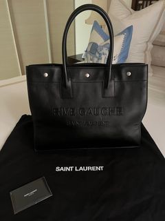 Saint Laurent - RIVE GAUCHE tote -small size - full leather