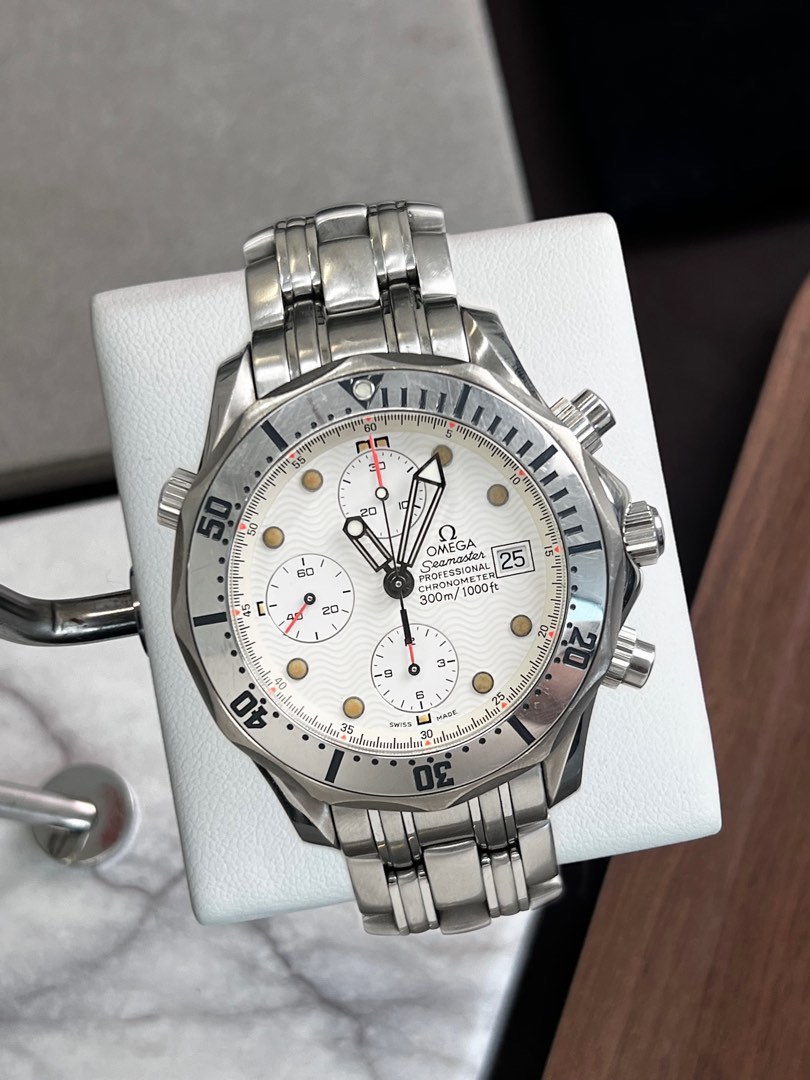 SALE Omega Seamaster Chronograph Watch 2598.20.00 Luxury Watches on Carousell