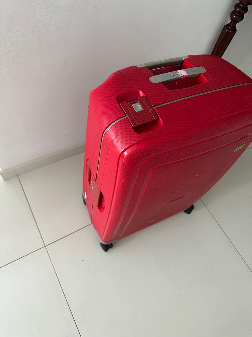 Samsonite hard luggage 4 wheels 2829 inch, Hobbies & Toys, Travel