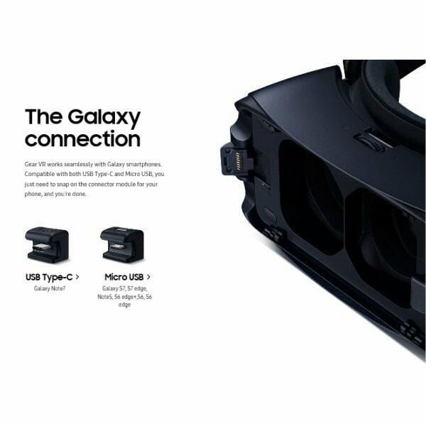 Samsung Gear VR 2 Oculus Virtual Reality Headset SM-R323 s6 s6edge + s7  edge s8