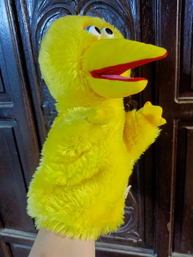 SESAME STREET BIG BIRD HAND PUPPET, Hobbies & Toys, Toys & Games on