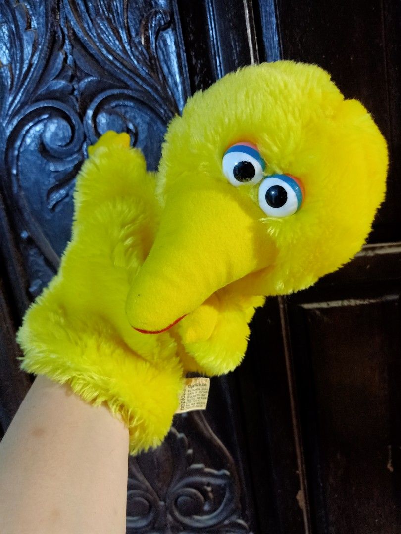 SESAME STREET BIG BIRD HAND PUPPET, Hobbies & Toys, Toys & Games on