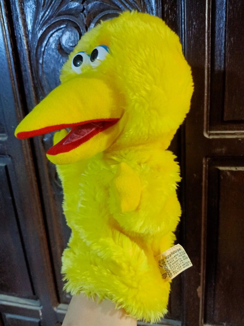 SESAME STREET BIG BIRD HAND PUPPET, Hobbies & Toys, Toys & Games on