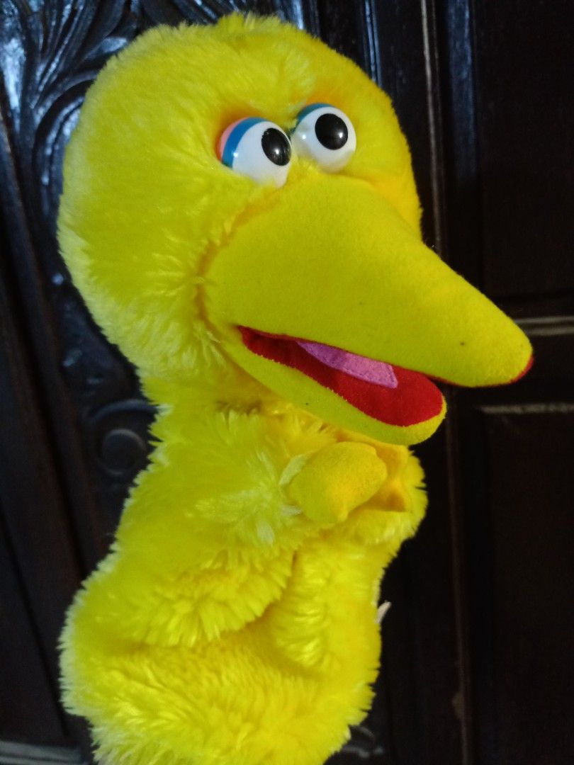 SESAME STREET BIG BIRD HAND PUPPET, Hobbies & Toys, Toys & Games on