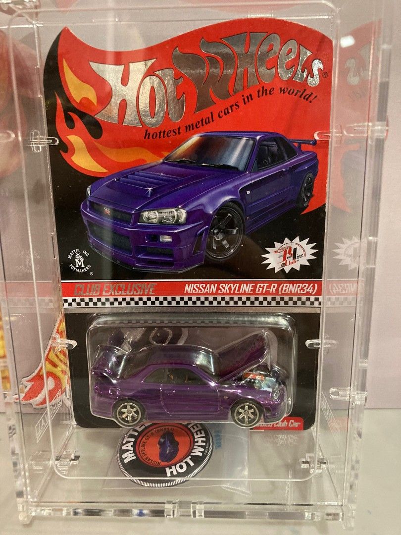 Set of 6 nissan R34 hot wheels/ rlc / sth/ super treasure hunt ...