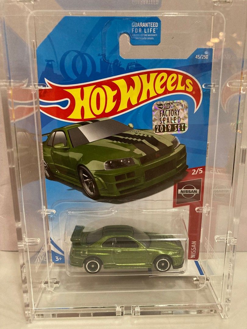 Set of 6 nissan R34 hot wheels rlc sth super treasure hunt