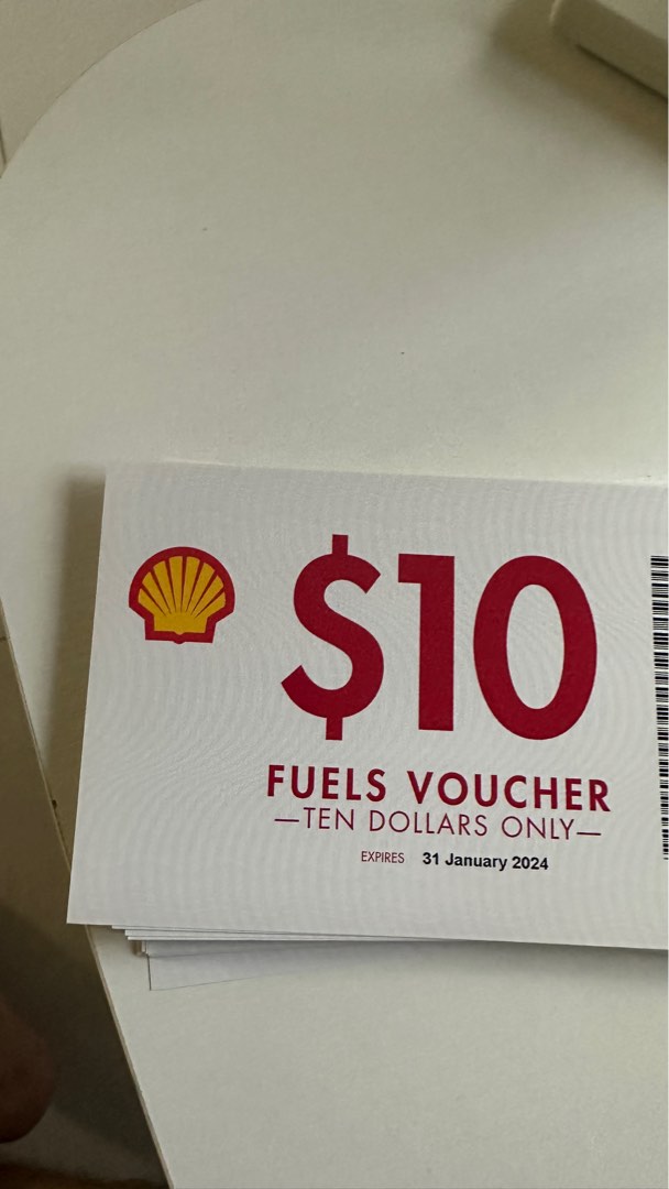 Shell Fuels Voucher Exp 01/01/2024, Tickets & Vouchers, Vouchers on
