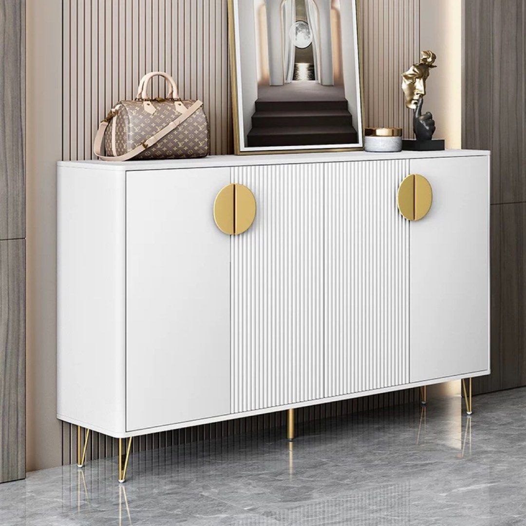 Sideboard Shoe Shelves Shoe Rack Cabinet Book Storage Cabinet Cupboard ...