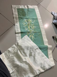 Silk sutera double sided table runner from Da Nang Vietnam- 6 kaki panjang