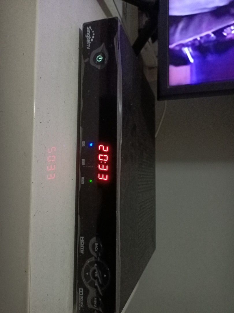 Singtel setup box, TV & Home Appliances, TV & Entertainment