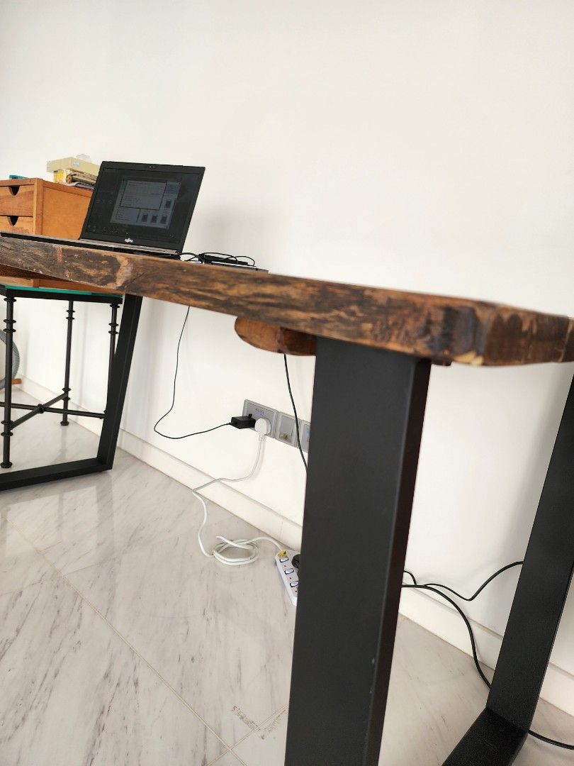 Solid Hard Wood Table, Furniture & Home Living, Furniture, Tables