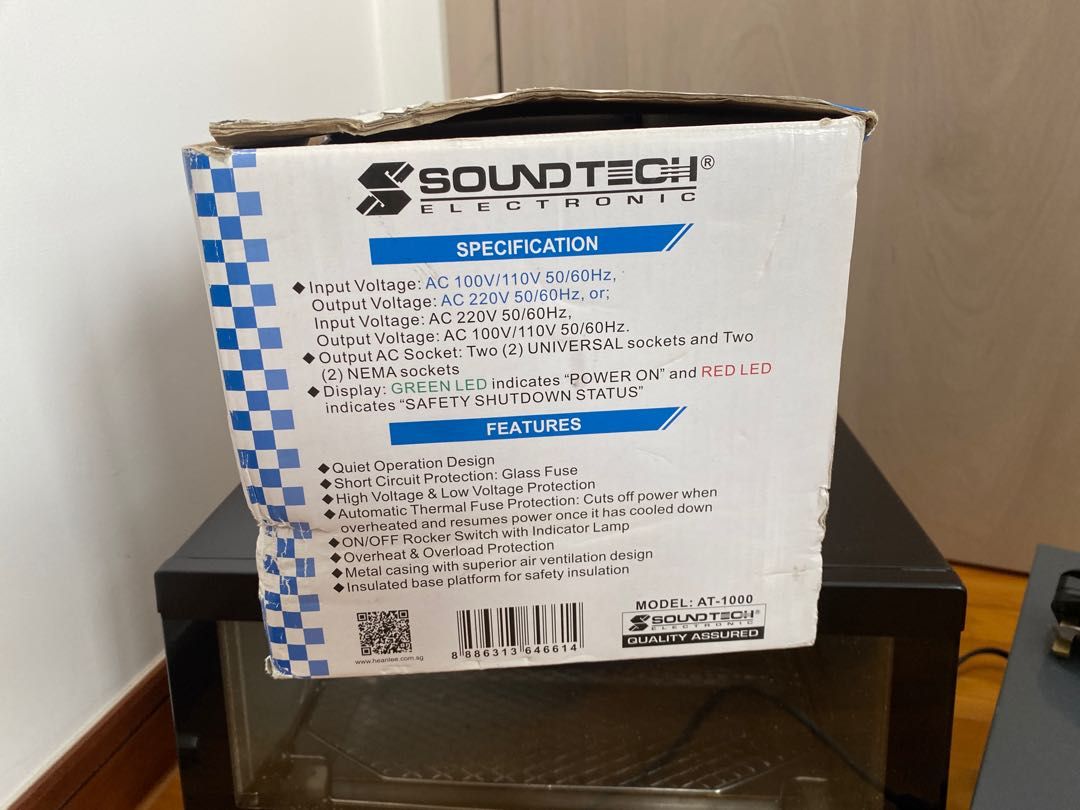 Soundtech Electronic Soundtech converter, TV & Home Appliances, Electrical, Adaptors ...