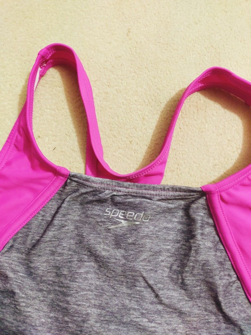 SPEEDO SPORTY ONE PIECE SWIMSUIT, Women's Fashion, Swimwear, Bikinis