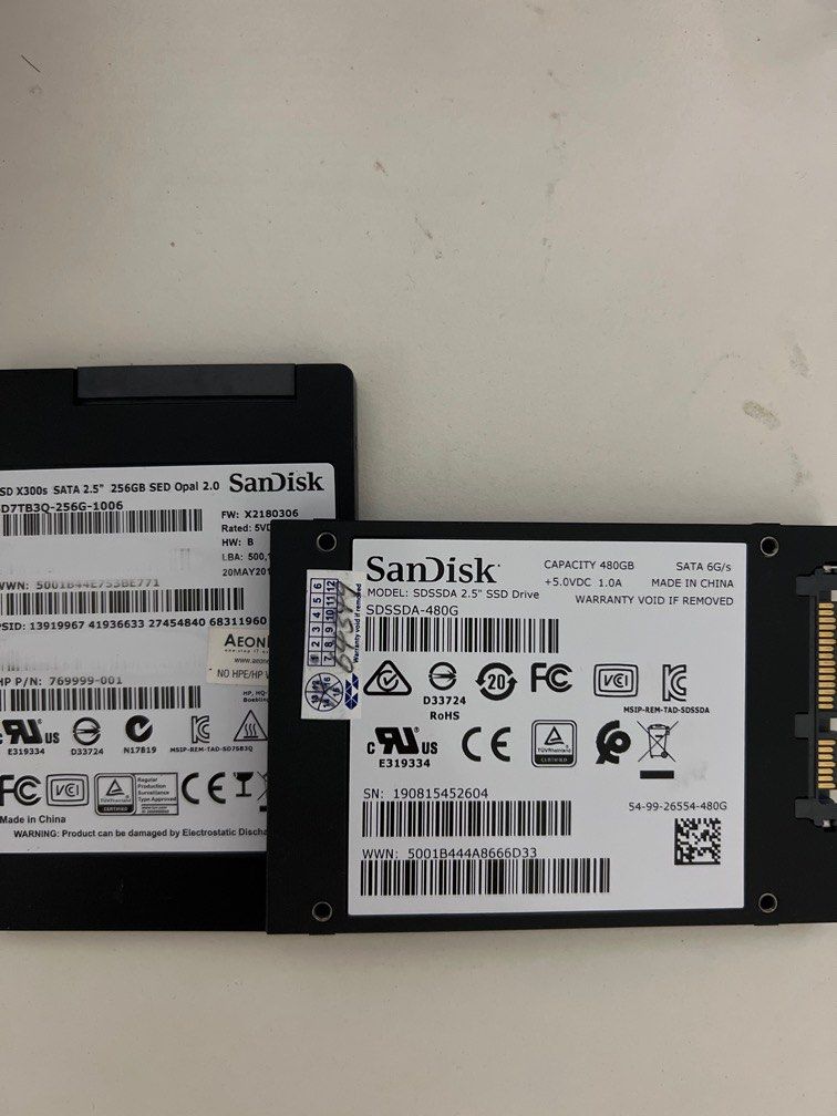 SSD SanDisk, Computers & Tech, Parts & Accessories, Hard Disks ...