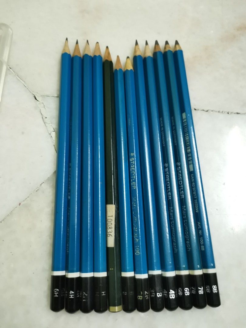 Staedtler Mars Lumograph Pencil Set of 12