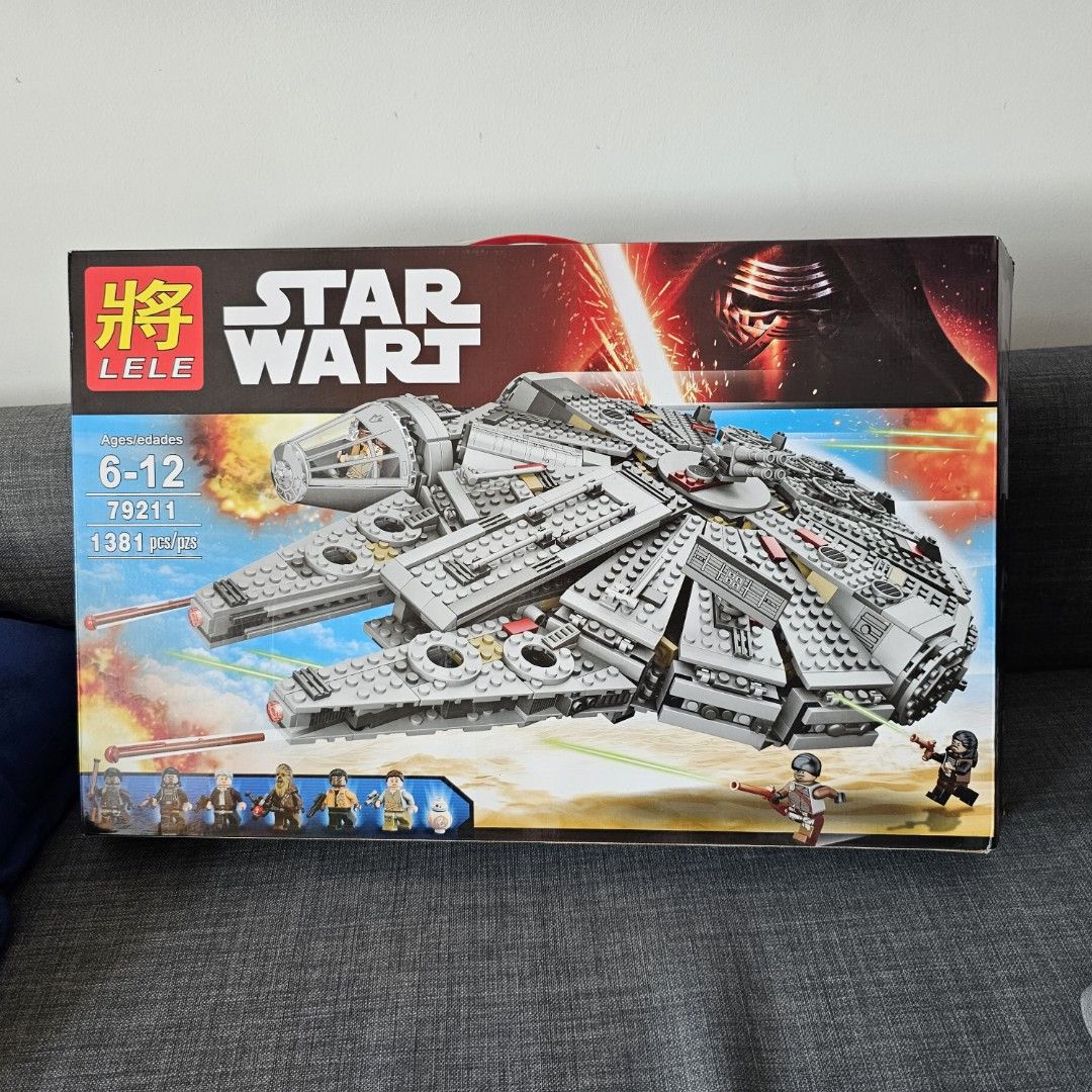 Millenium Falcon Star Wars KO Bricks Lego Hobbies Toys Toys