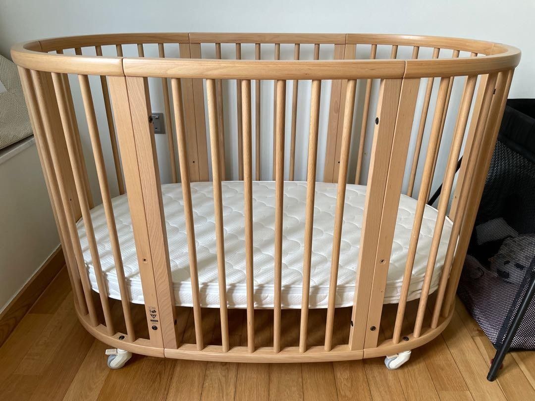 Stokke Sleepi with Stokke Mattress Sheets, Babies & Kids, Baby Nursery