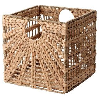 Storage Basket Laundry Home Decor Rattan