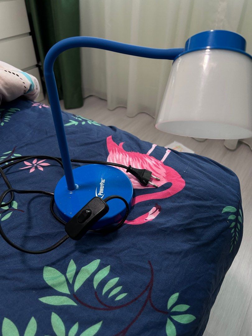 Study table light (Category: Lighting) located in Singapore. Submitted by random__items (Listing ID 1226912809, Image 2). Description: Item is in good condition. No defaults. Selling as not in use anymore. Also adjustable. .