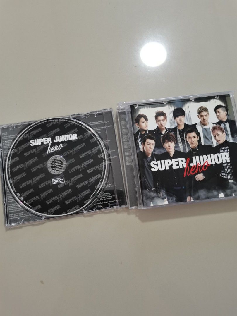 Super Junior HERO 2CD+1DVD Japanese Album